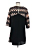 Bebop Black 3/4 Sleeve Blouse Size M - photo 2
