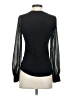 TRUTH BY REPUBLIC Black Long Sleeve Blouse Size XS - photo 2