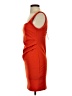 H&M Solid Orange Cocktail Dress Size S - photo 5