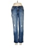 Rock & Republic Hearts Blue Jeans Size 4 - photo 1