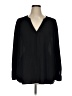 Torrid 100% Polyester Black Long Sleeve Blouse Size 1X Plus (1) - photo 1