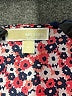 MICHAEL Michael Kors Red 3/4 Sleeve Blouse Size XL - photo 7