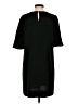 Madewell Solid Black Casual Dress Size S - photo 2