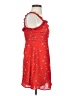 Lulus 100% Polyester Floral Red Cocktail Dress Size XS - photo 4