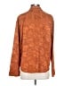 L Space 100% Viscose Brown Long Sleeve Blouse Size XS - photo 2