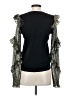 Fate Black Long Sleeve Blouse Size S - photo 2