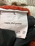 Unbranded 100% Polyester Color Block Orange Pullover Sweater Size L - photo 7