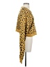 LNA 100% Cotton Animal Print Yellow Pullover Sweater Size S - photo 4