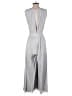 Saylor Chevron-herringbone Gray Jumpsuit Size M - photo 2