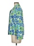 Appleseeds 100% Cotton Print Blue Jacket Size M (petite) - photo 5