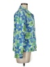 Appleseeds 100% Cotton Print Blue Jacket Size M (petite) - photo 4