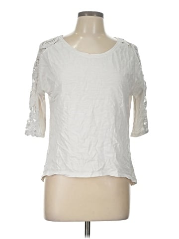 Basic Editions 3/4 Sleeve Top (view 1)