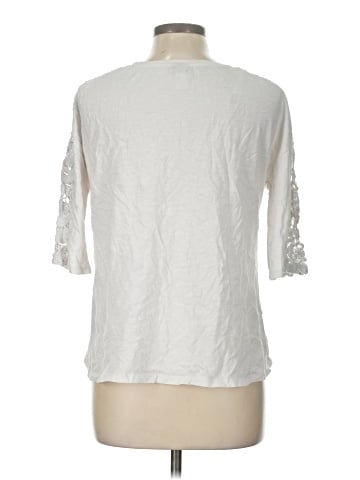 Basic Editions 3/4 Sleeve Top (view 2)