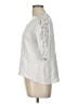 Basic Editions 100% Cotton White Ivory 3/4 Sleeve Top Size L - photo 5