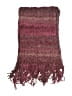 Unbranded Tweed Burgundy Scarf One size - photo 2