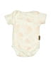 Lila & Jack Print Ivory Short Sleeve Onesie Size 0-3 mo - photo 1