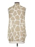 MICHAEL Michael Kors 100% Polyester Animal Print Ivory Sleeveless Blouse Size XS - photo 2