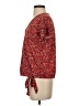 Charming Charlie Red Short Sleeve Blouse Size S - photo 5