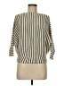 Unbranded Stripes Ivory Turtleneck Sweater Size M (estimated) - photo 1