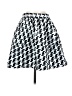 Express 100% Polyester Houndstooth Black Casual Skirt Size 4 (estimated) - photo 1