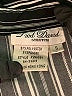 Fred David Stripes Black 3/4 Sleeve Blouse Size S - photo 7