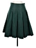 Prada Solid Green Silk Skirt Size EU (IT) 38 / US 2 - photo 1