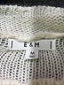 E&M Collection Ivory Pullover Sweater Size M - photo 7
