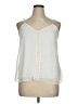 Naif 100% Polyester Ivory Sleeveless Blouse Size XL - photo 1
