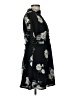 Socialite Floral Black Casual Dress Size M - photo 4