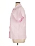Unbranded 100% Polyester Pink Short Sleeve Blouse Size XL - photo 5