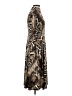 Donna Morgan Animal Print Brown Casual Dress Size 4 - photo 4