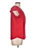 Vintage Rose Red Short Sleeve Blouse Size L - photo 4