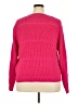 Shein Curve 100% Acrylic Pink Pullover Sweater Size 2X - photo 2
