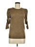 Mcginn Brown 3/4 Sleeve Top Size M - photo 1