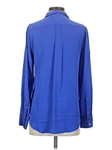 J.Crew Long Sleeve Silk Top (view 2)