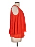 Zac & Rachel 100% Polyester Orange Sleeveless Blouse Size L - photo 4