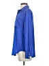J.Crew Blue Long Sleeve Silk Top Size 2 - photo 5