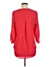 DR2 100% Polyester Red 3/4 Sleeve Blouse Size M (petite) - photo 2