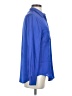 J.Crew Blue Long Sleeve Silk Top Size 2 - photo 4