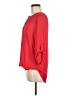 DR2 100% Polyester Red 3/4 Sleeve Blouse Size M (petite) - photo 5