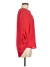 DR2 100% Polyester Red 3/4 Sleeve Blouse Size M (petite) - photo 4