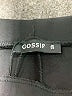 Gossip Solid Black Dress Pants Size M - photo 7