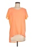 Soprano 100% Polyester Orange Short Sleeve Top Size M - photo 1