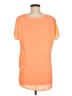 Soprano 100% Polyester Orange Short Sleeve Top Size M - photo 2
