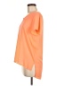 Soprano 100% Polyester Orange Short Sleeve Top Size M - photo 5