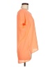 Soprano 100% Polyester Orange Short Sleeve Top Size M - photo 4