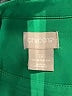 Chico's 100% Polyester Green 3/4 Sleeve Blouse Size Med Petite (1) - photo 7