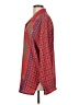 Nicola 100% Polyester Print Red Long Sleeve Blouse Size L - photo 5