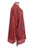 Nicola 100% Polyester Print Red Long Sleeve Blouse Size L - photo 4