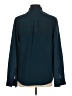 Ann Taylor 100% Polyester Teal Long Sleeve Blouse Size 8 - photo 2